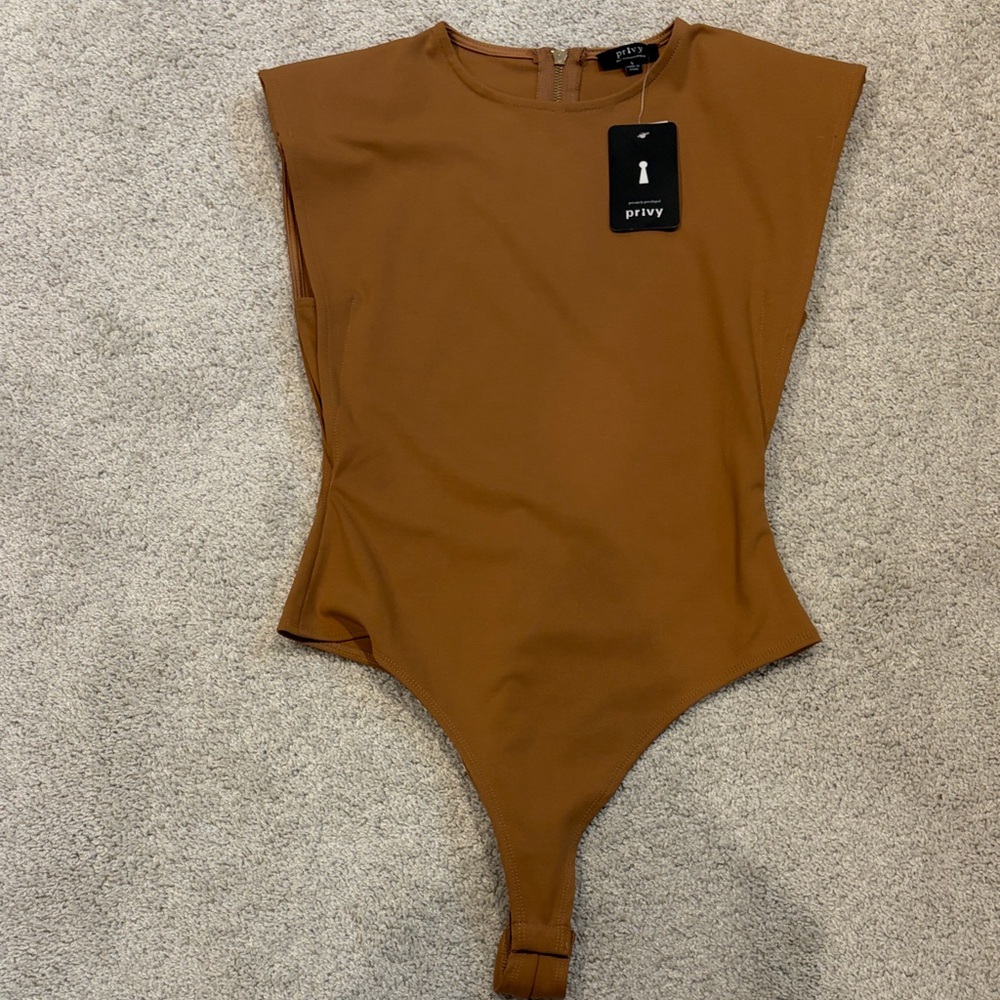 Privy Women’s Bodysuit in Brown